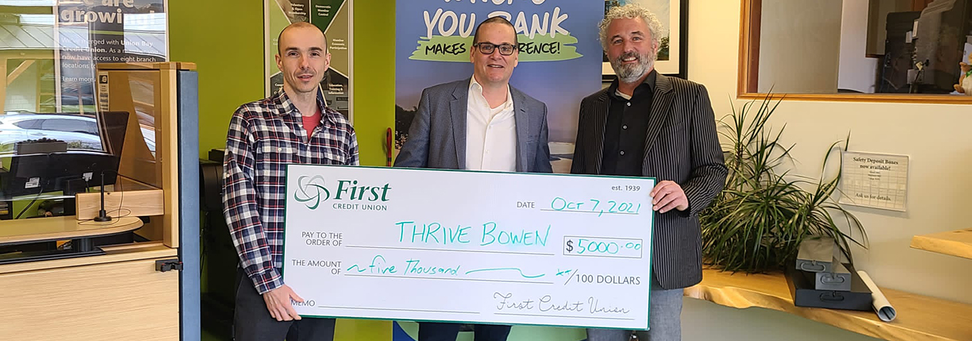 THRIVE on Bowen Donation